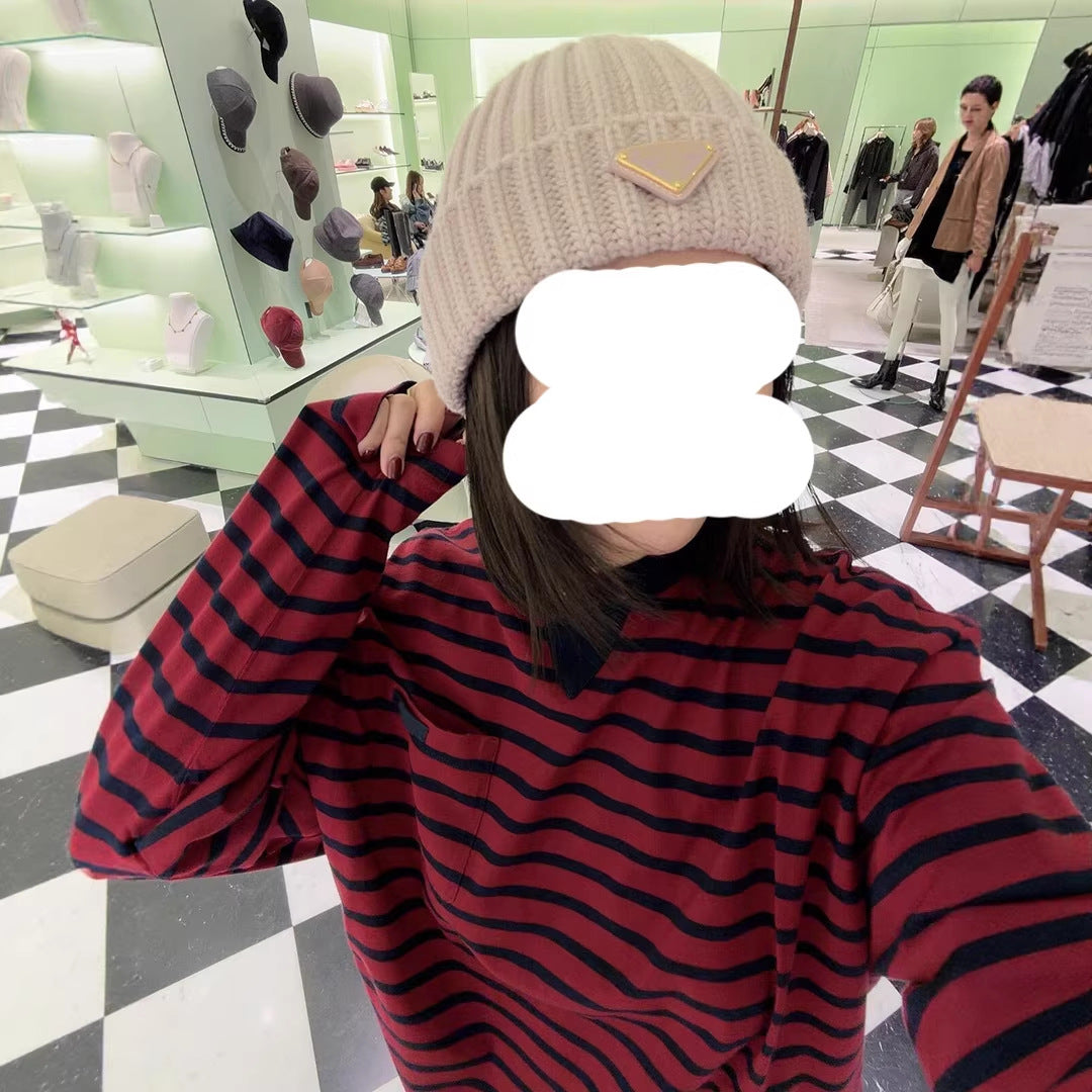 Prada Polo Strip Shirt