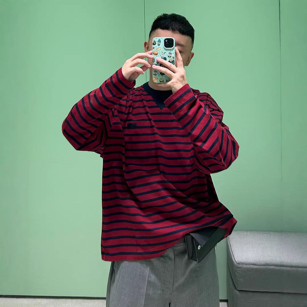 Prada Polo Strip Shirt