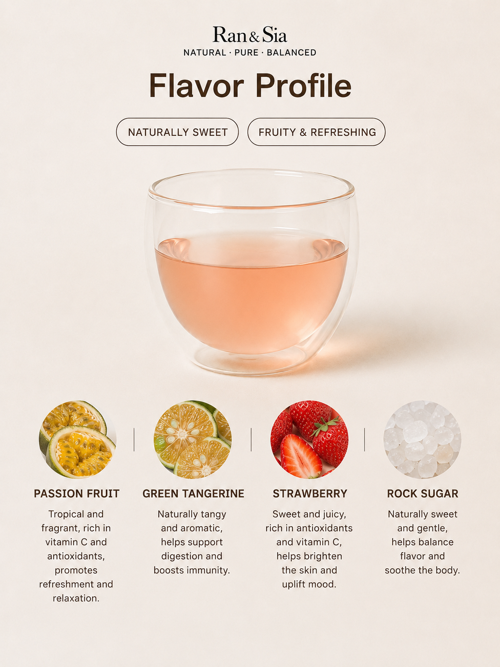 Tea Forte Strawberry Fruit Tea (Same Flavor)
