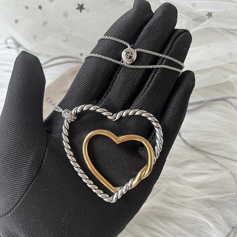 David Yurman Heart Shape Necklace