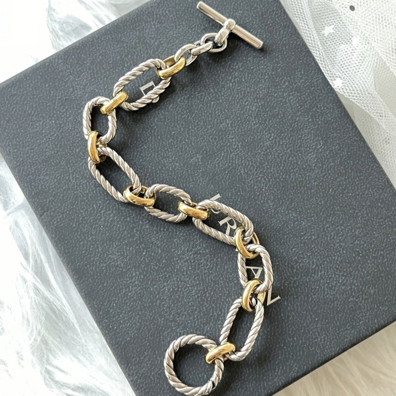 David Yurman OT Chain Bracelet