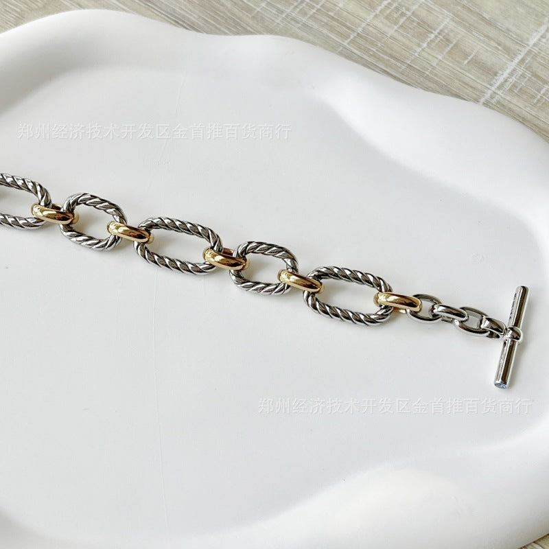 David Yurman OT Chain Bracelet