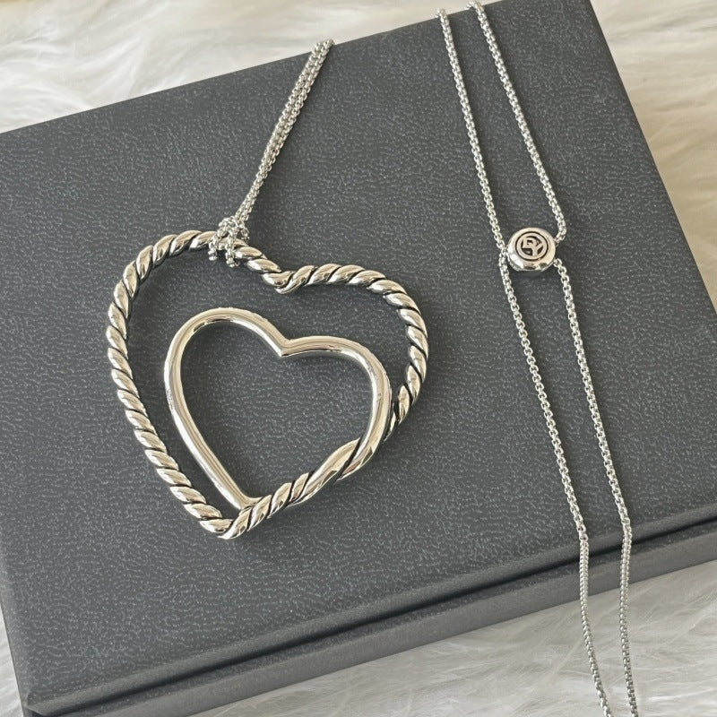 David Yurman Heart Shape Necklace