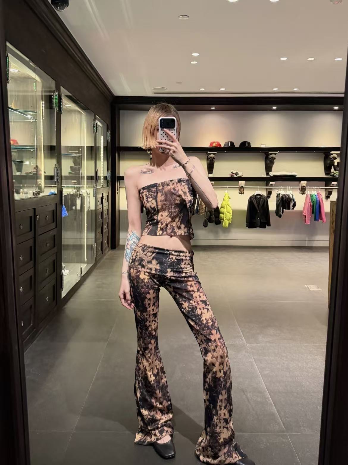 Chrome Hearts Printed Pants and Tops