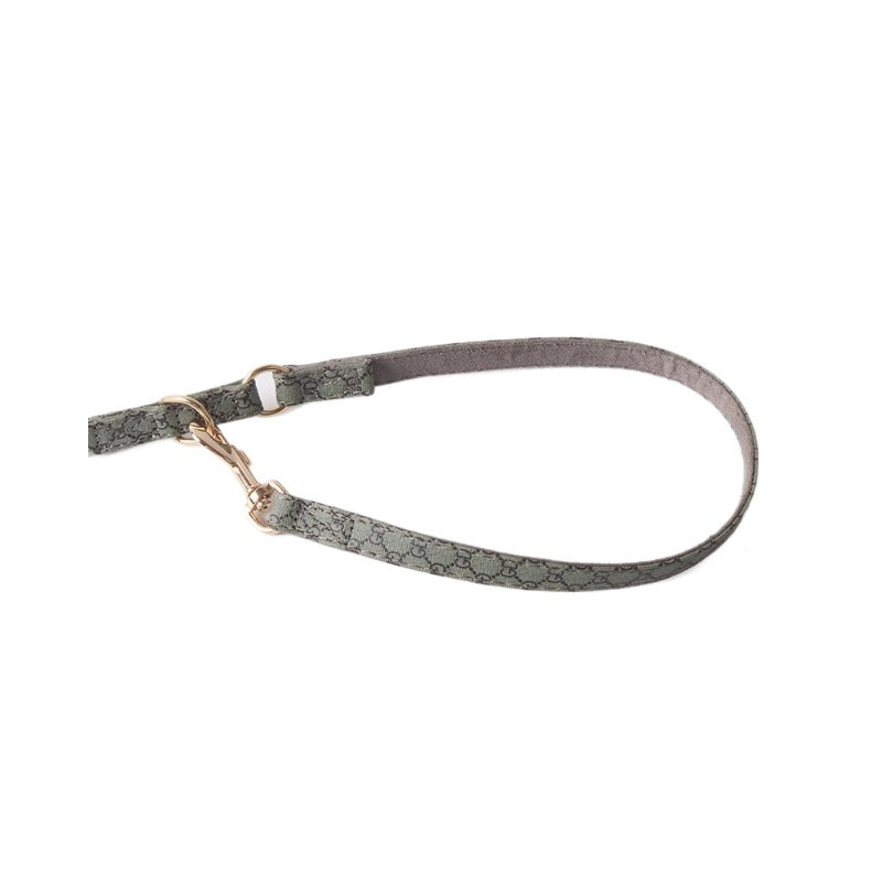 Gucci Pet Chest and Back Harness Leash Set