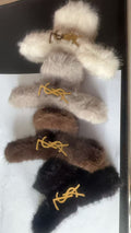 YSL Fluffy Hair Claw Set (4pcs Together)