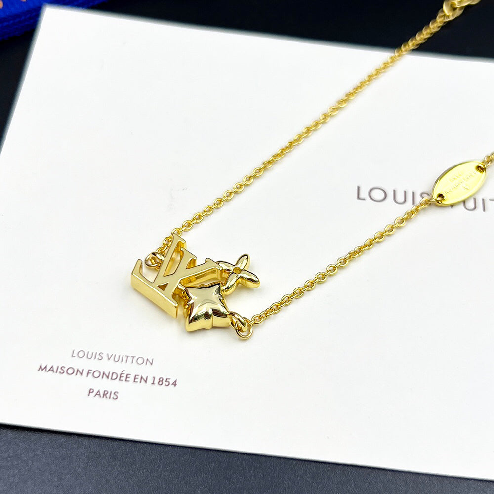 Gucci Pink Diamond Necklace Bracelet