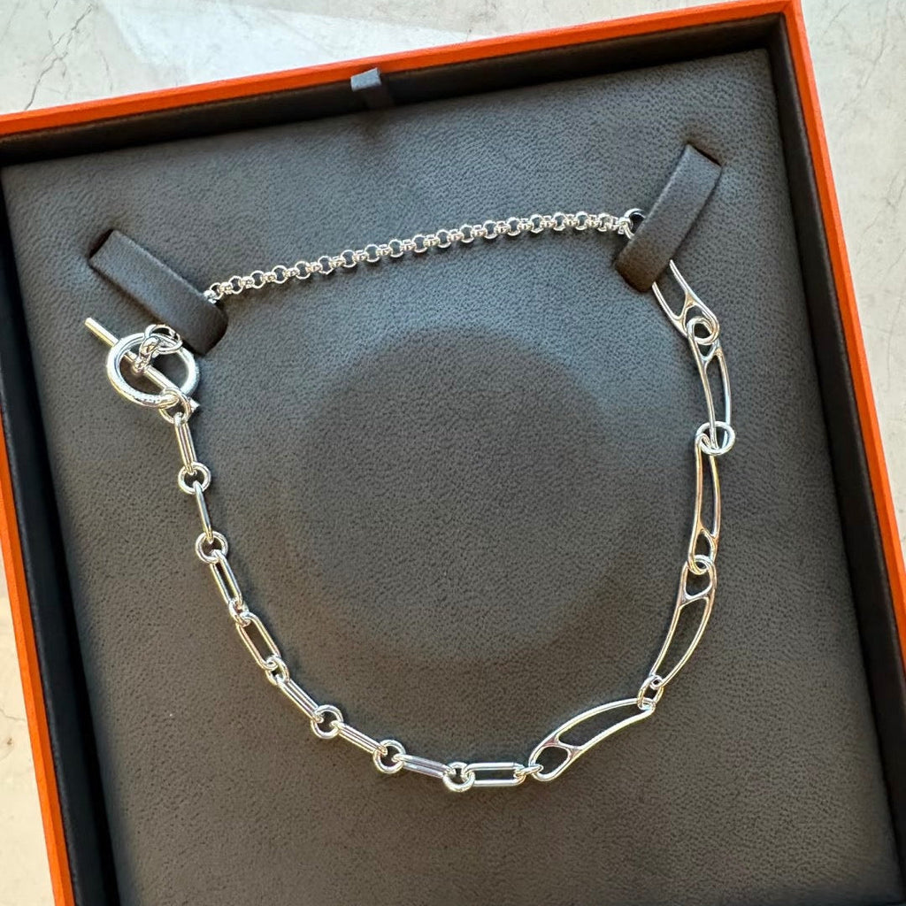 Hermes Chaine d'ancre Punk Necklace