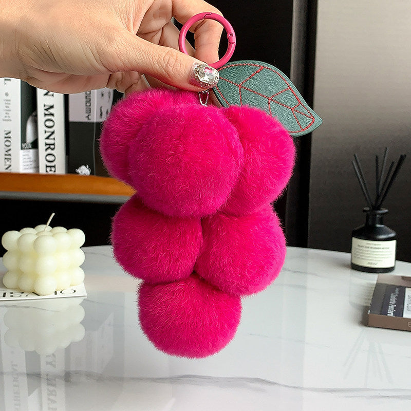 Puffy Grape Bag Charm (4pcs Together)