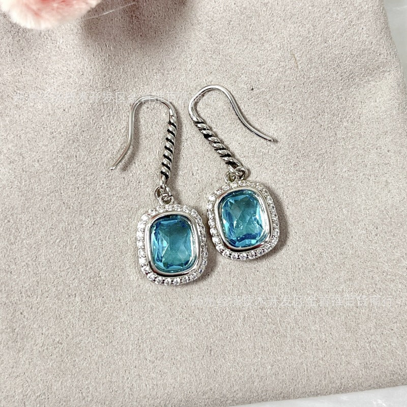 David Yurman Cubic Diamond Earring Dangles