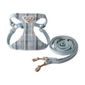 Chanel Pet Chest and Back Harness Leash Set