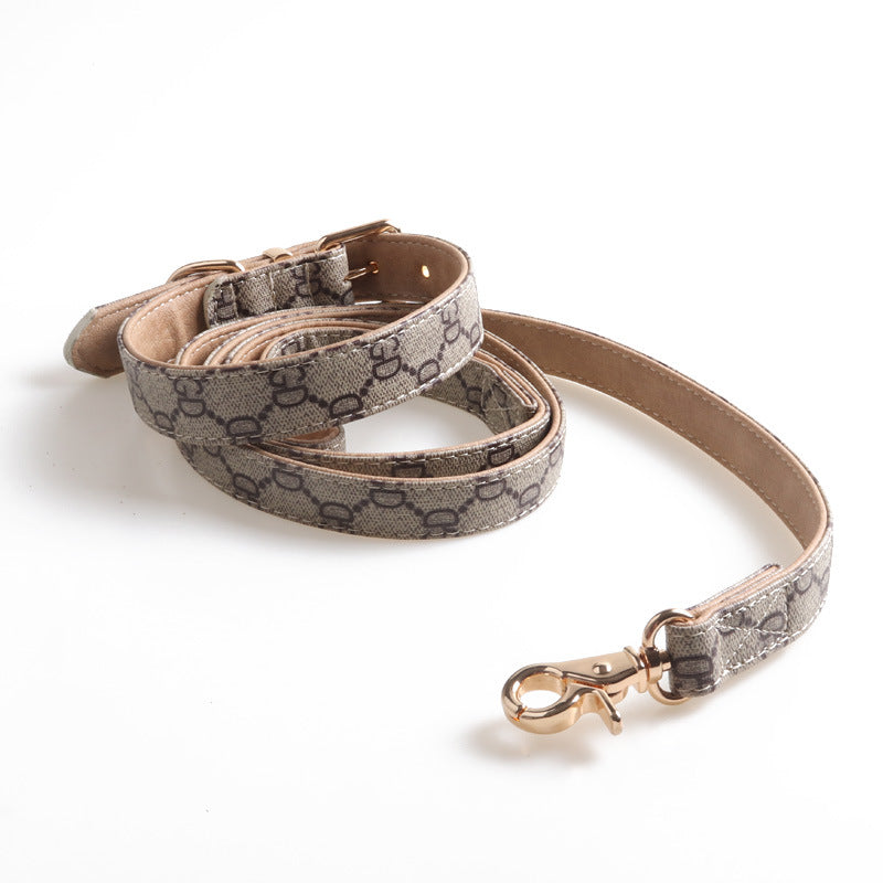 Gucci Pet Collar Leash