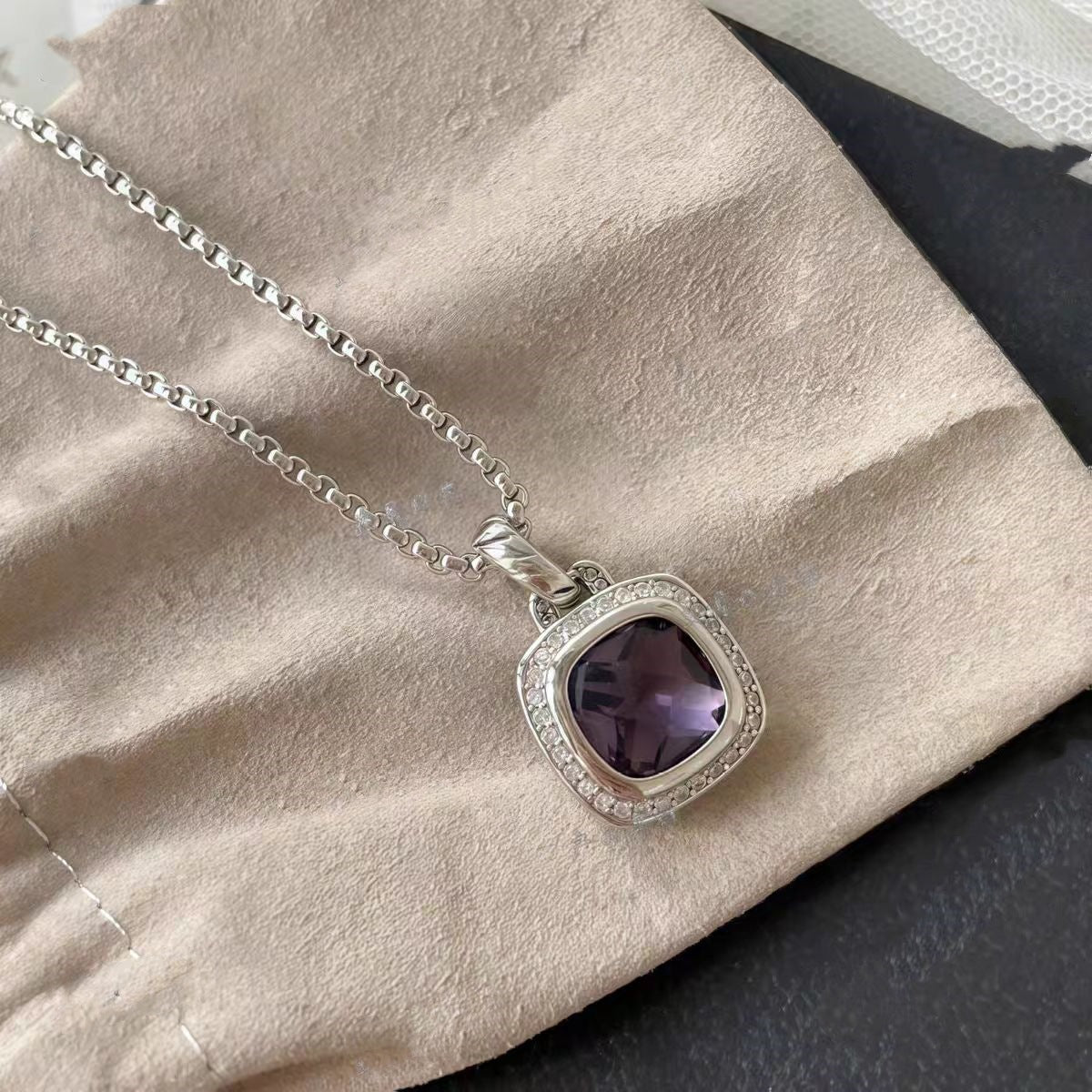 David Yurman Diamond Necklace