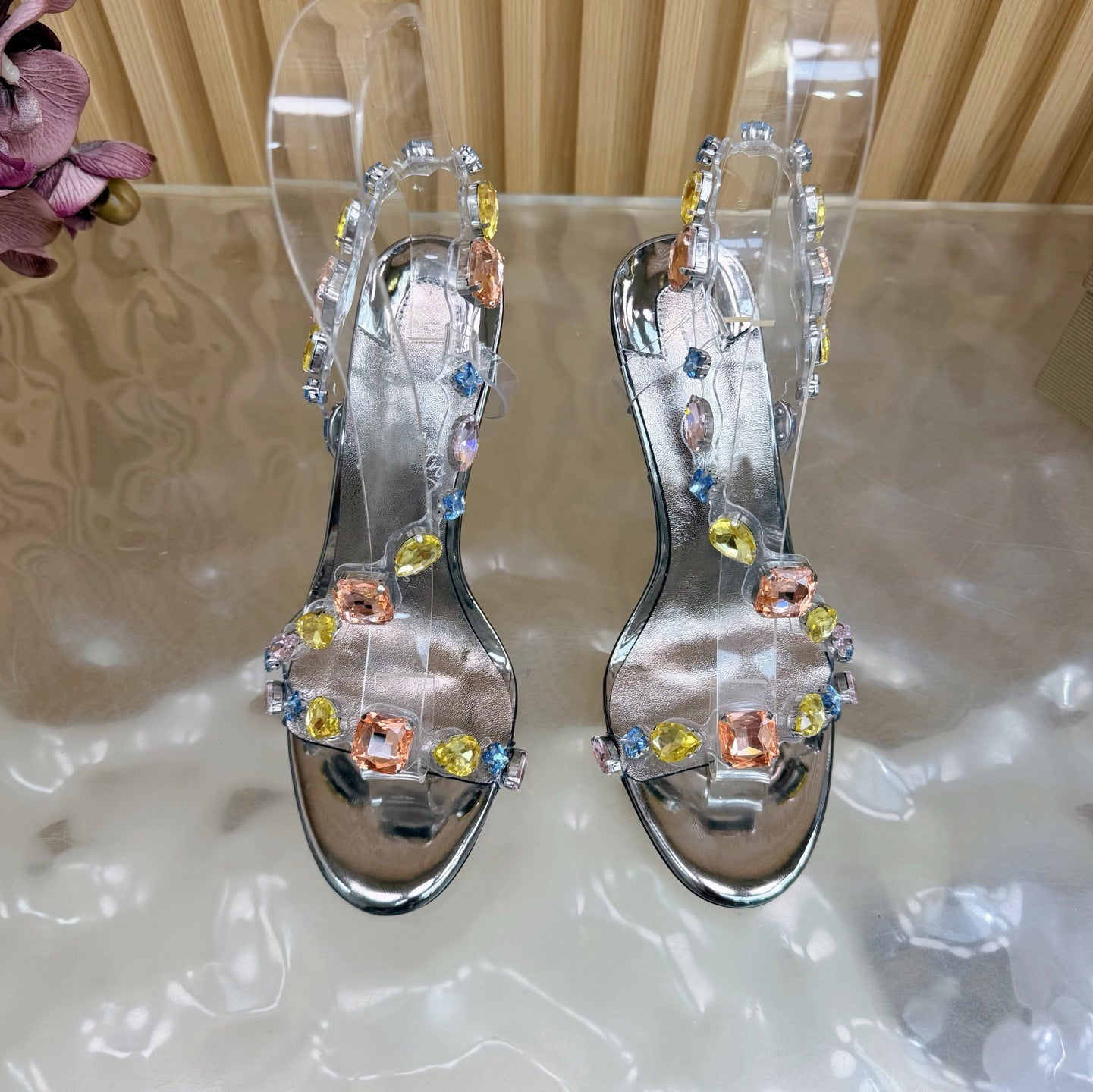 Christian Louboutin Color Diamond Heel