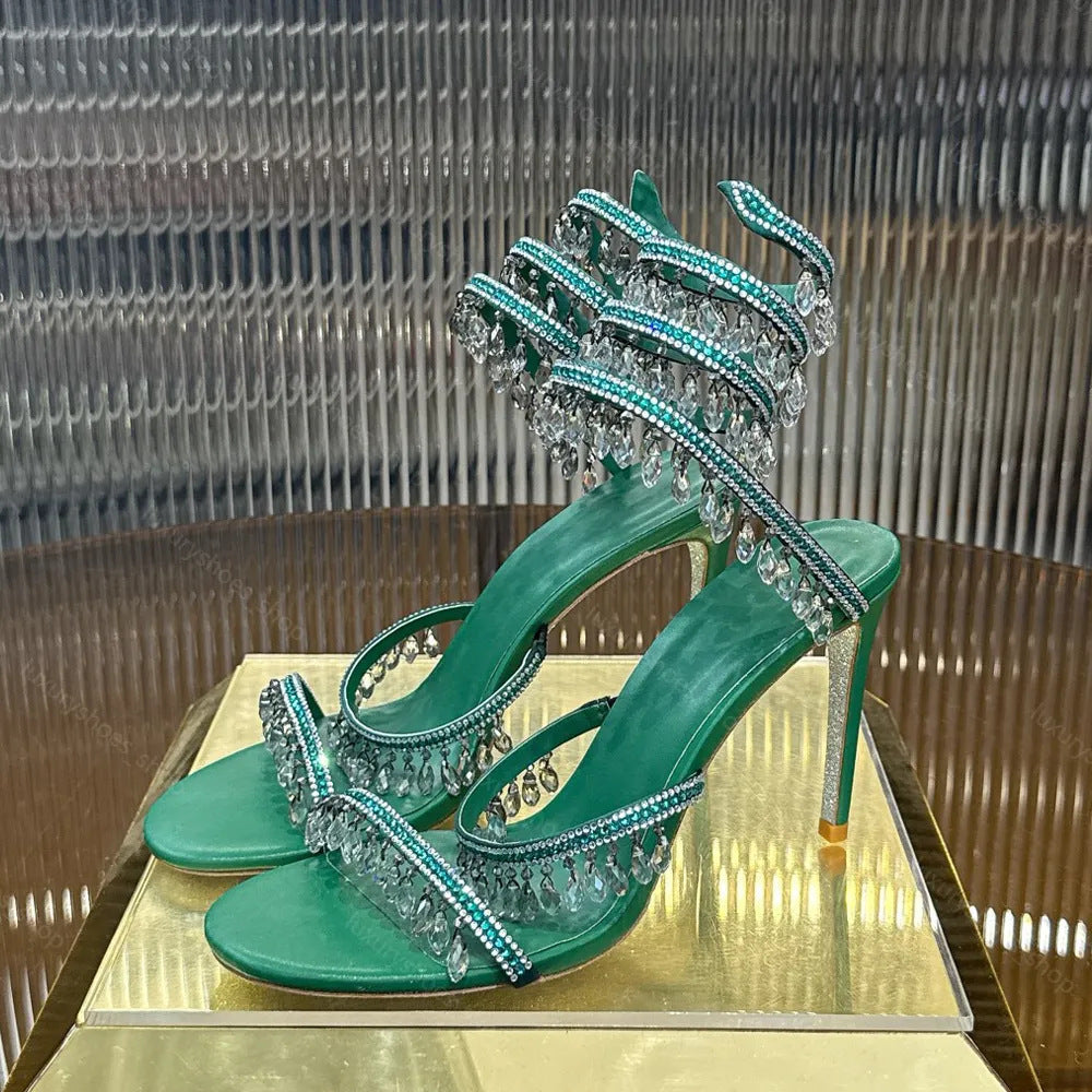 Christian Louboutin Shiny High Heels