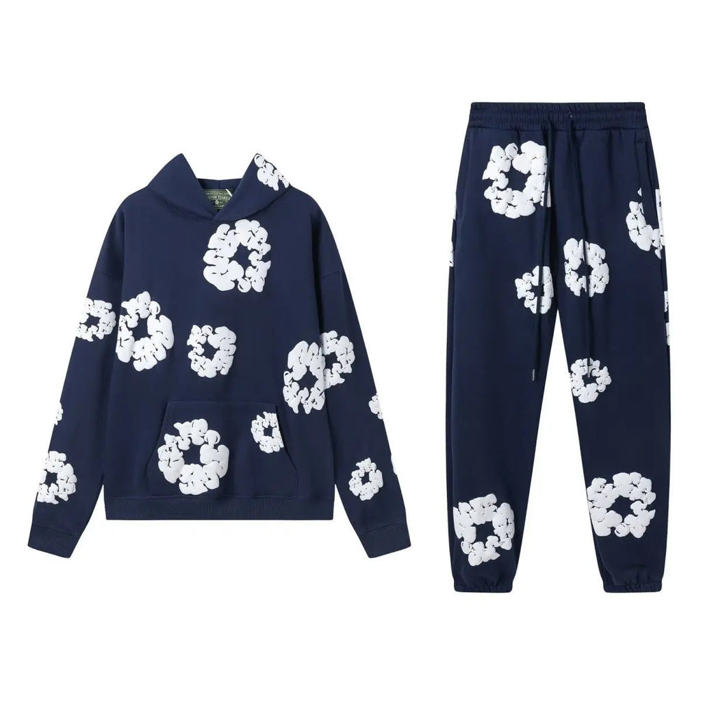 Denim Tears Men and Women Hoodie Set