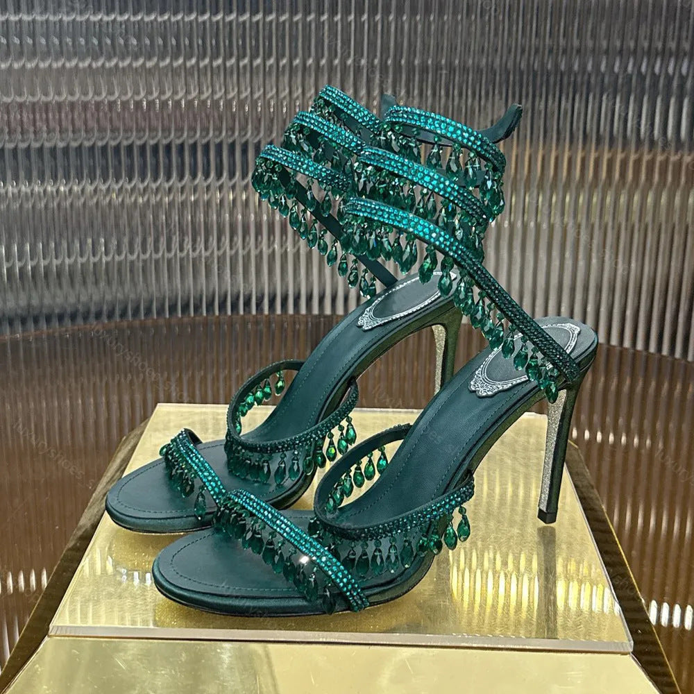 Christian Louboutin Shiny High Heels