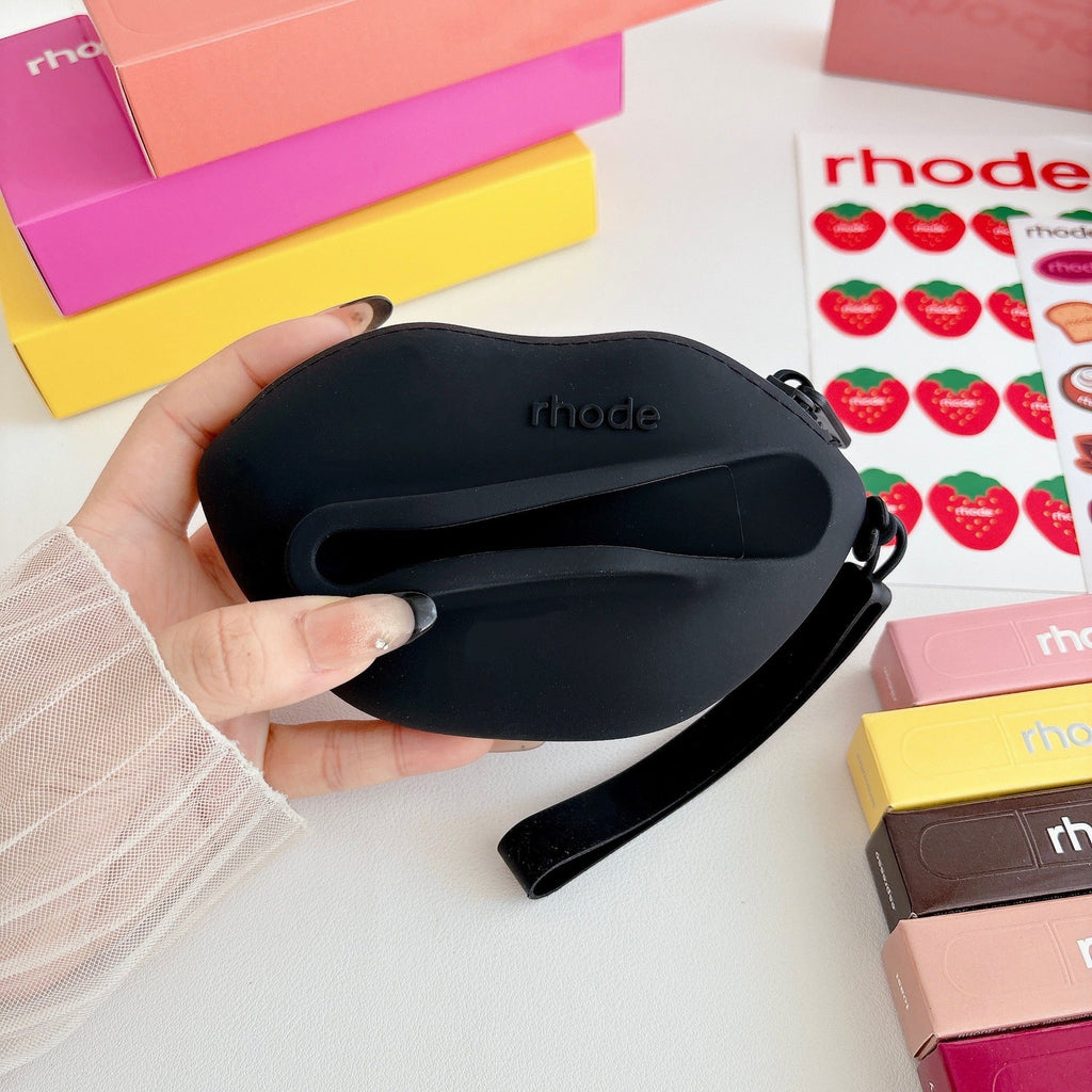 Rhode Lip Shape Case Bag with Lip Balm