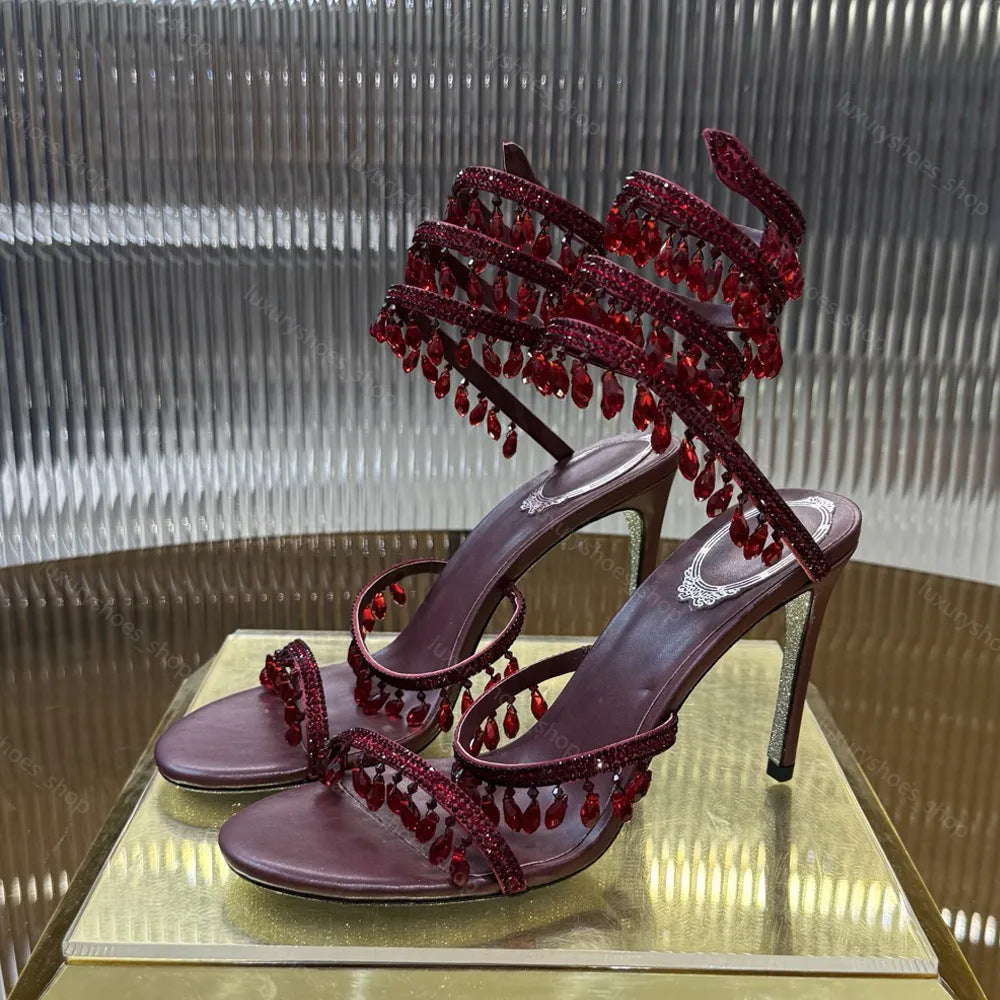 Christian Louboutin Shiny High Heels