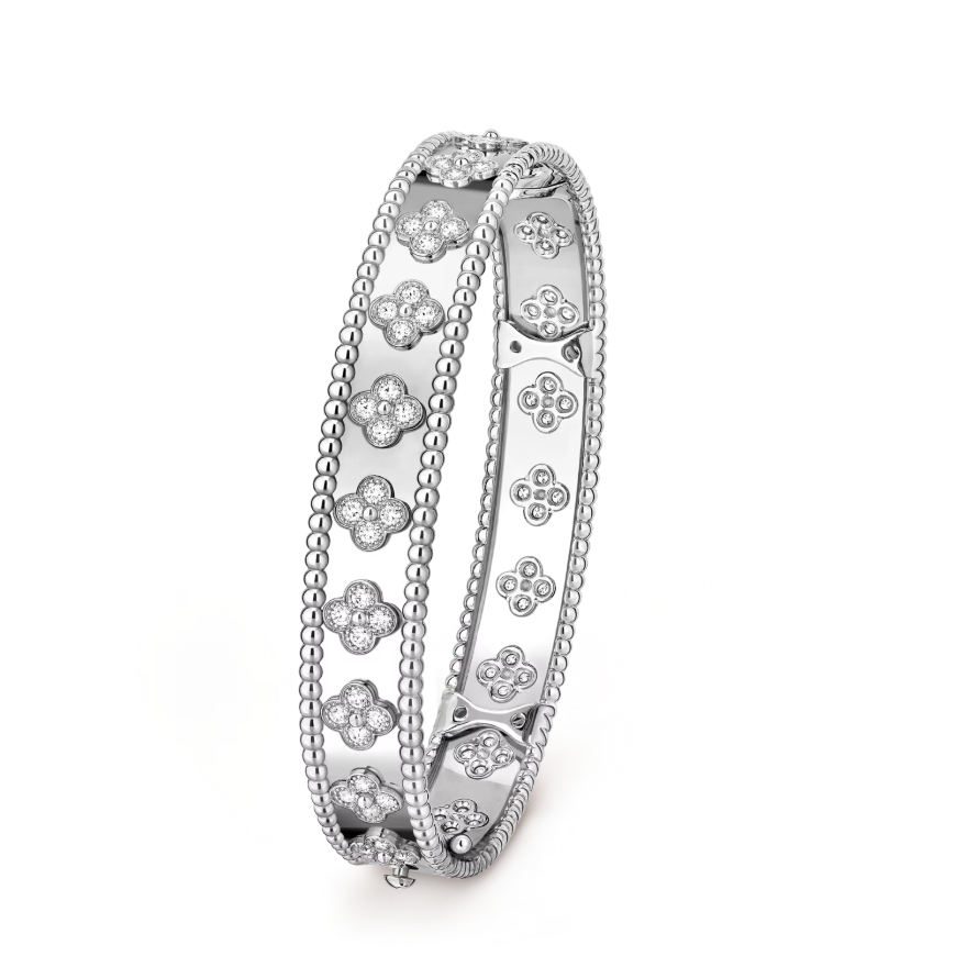 VCA Perlée clovers bracelet, classic model