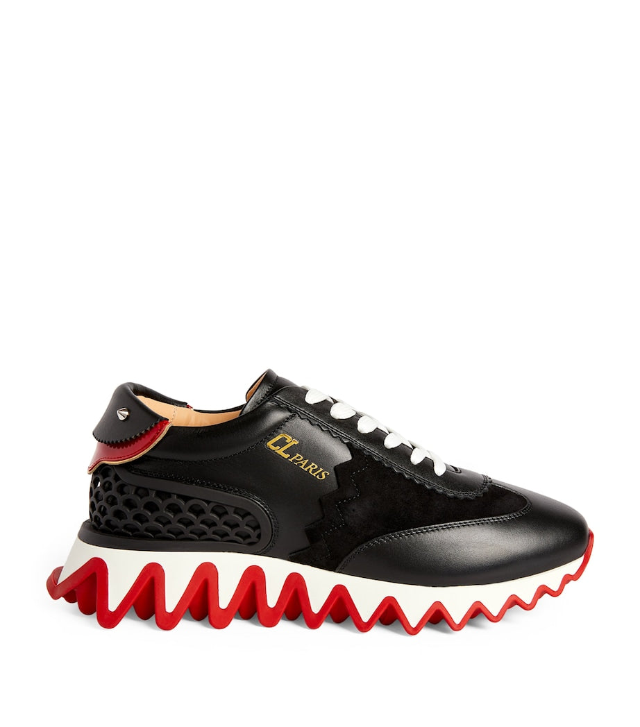 Christian Louboutin Loubishark Calfskin Sneakers