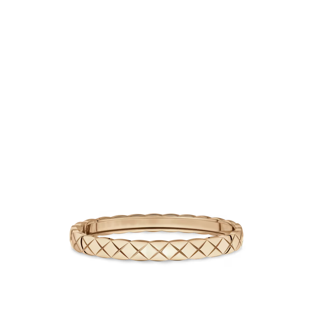 Chanel Coco Crush Bracelet Quilted Motif