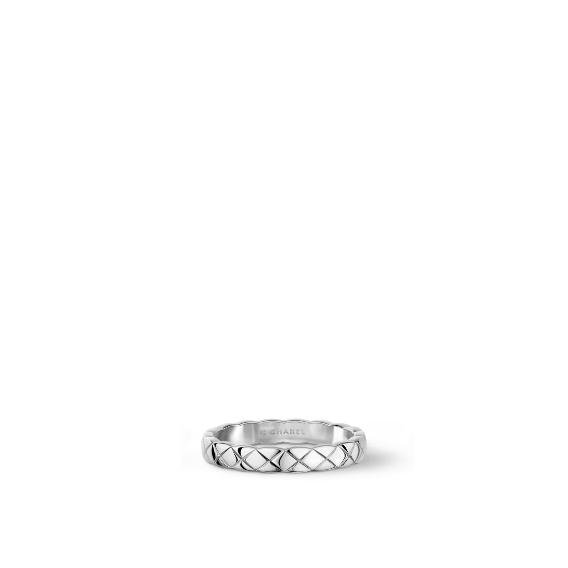 Chanel Coco Crush Ring Quilted Motif