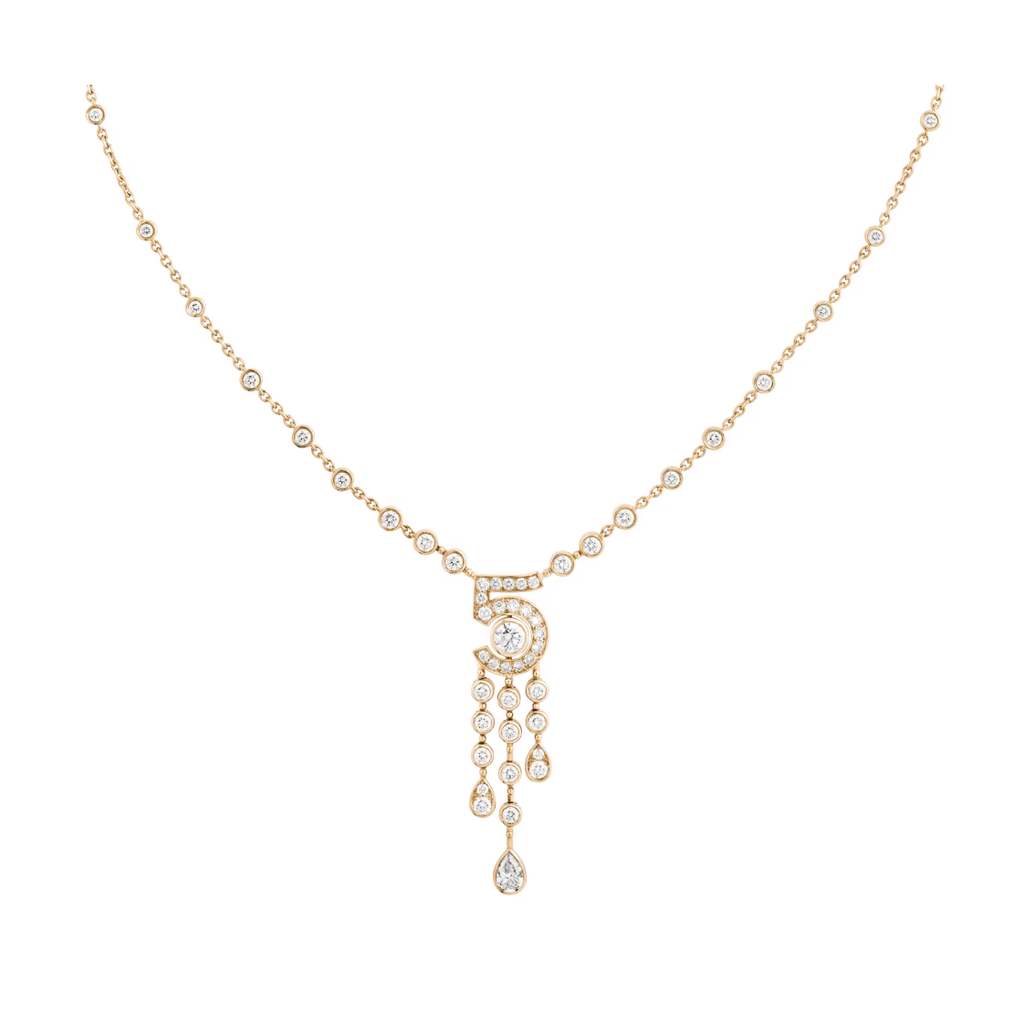 Lux Chanel Eternal N°5 Necklace Diamonds