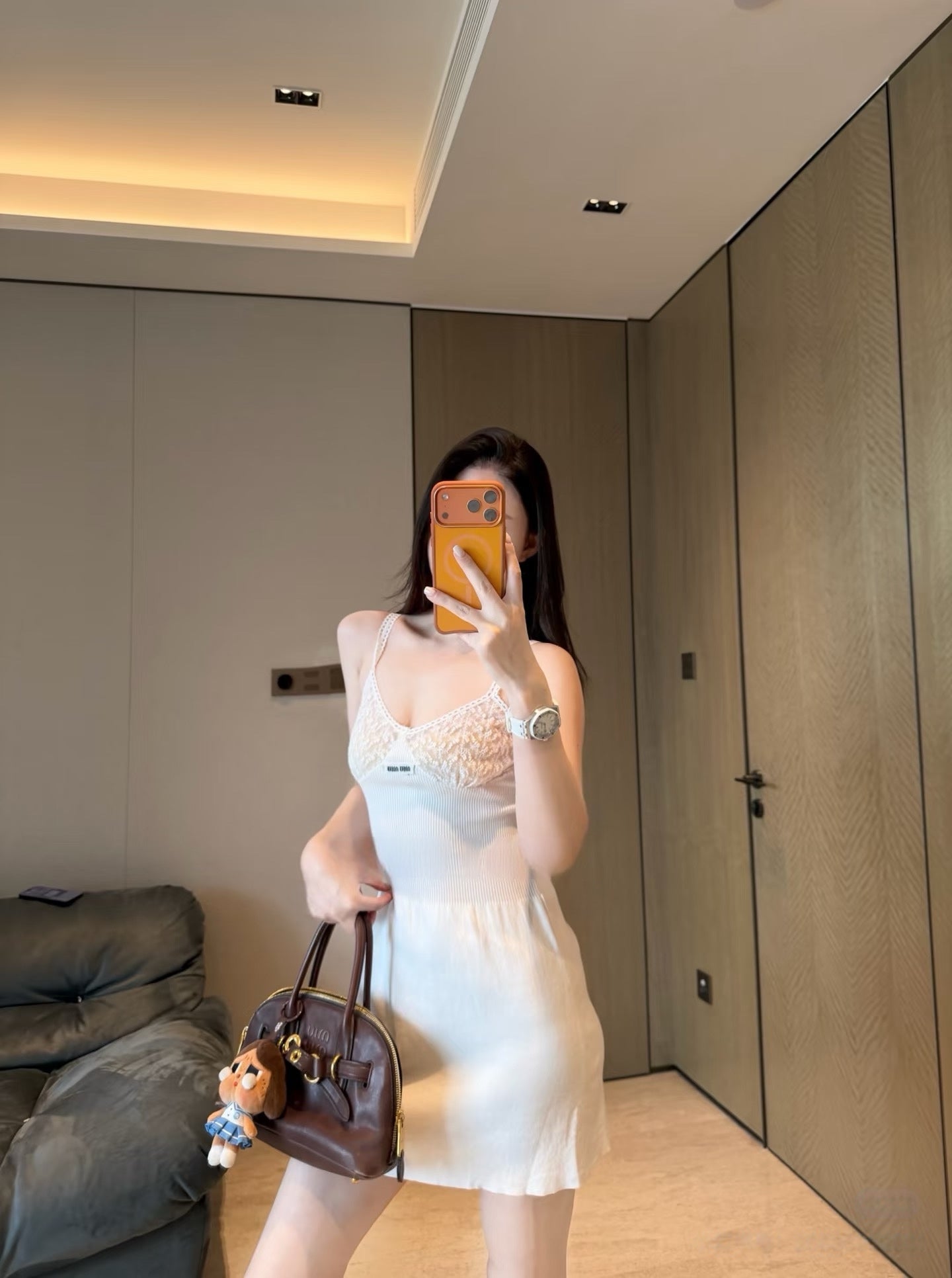 Miu Miu White Dress