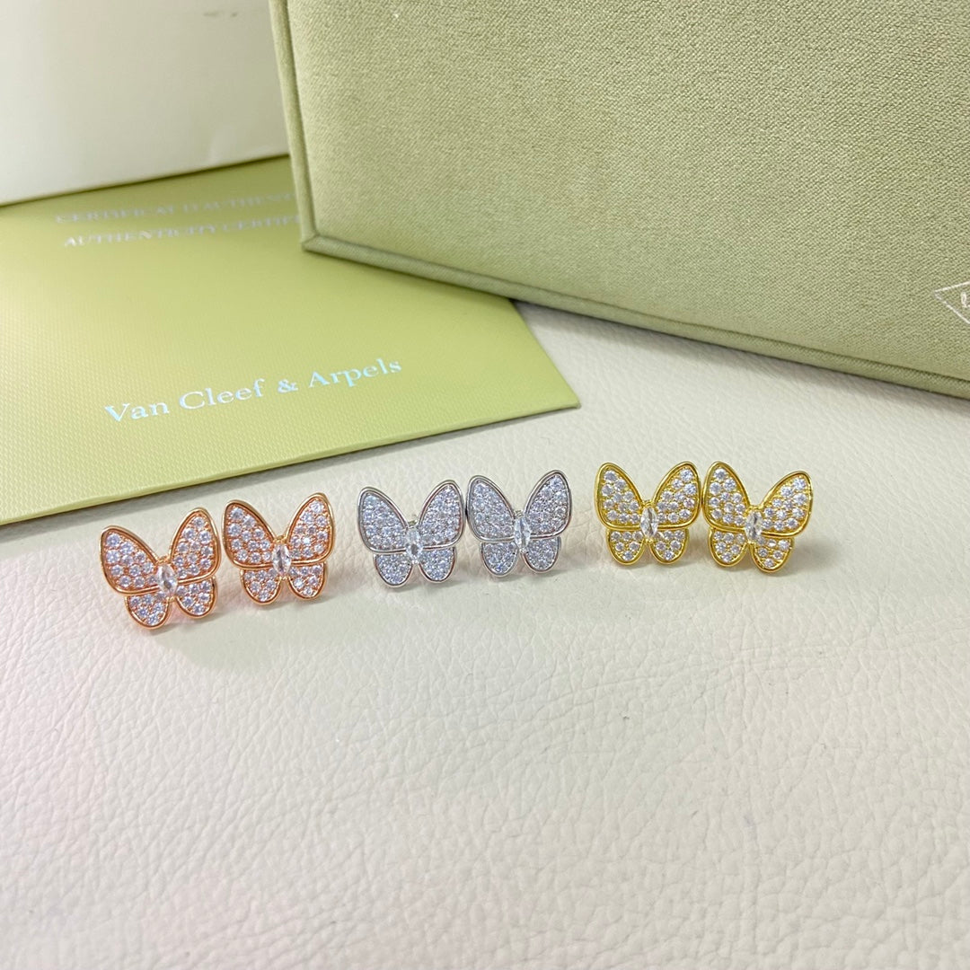 VCA Butterfly Dimond Necklace
