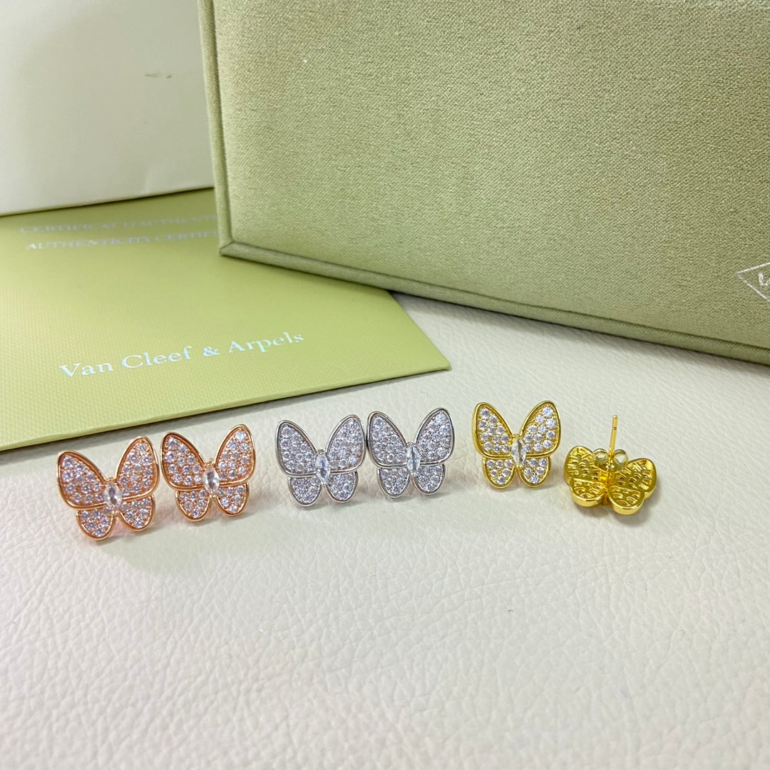 VCA Butterfly Dimond Necklace