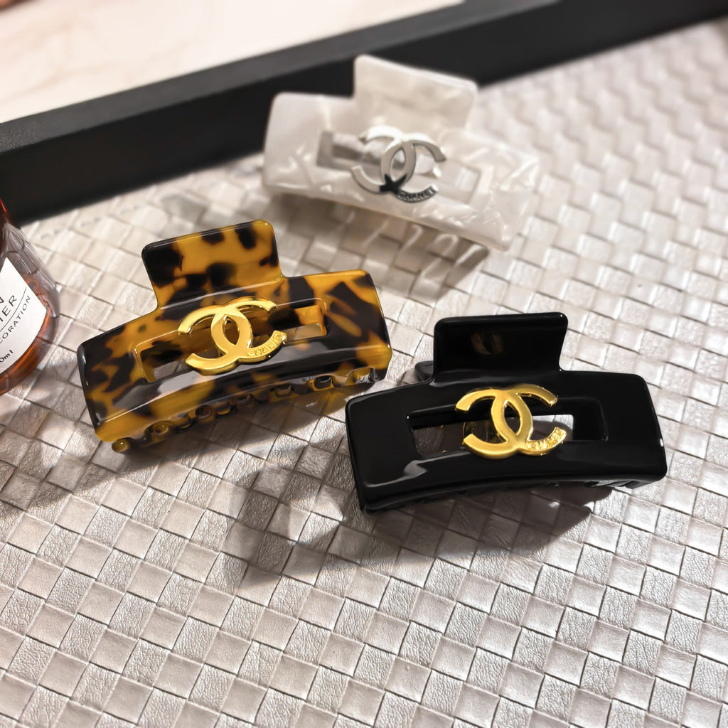 Chanel Hair Claw (3pcs Total)