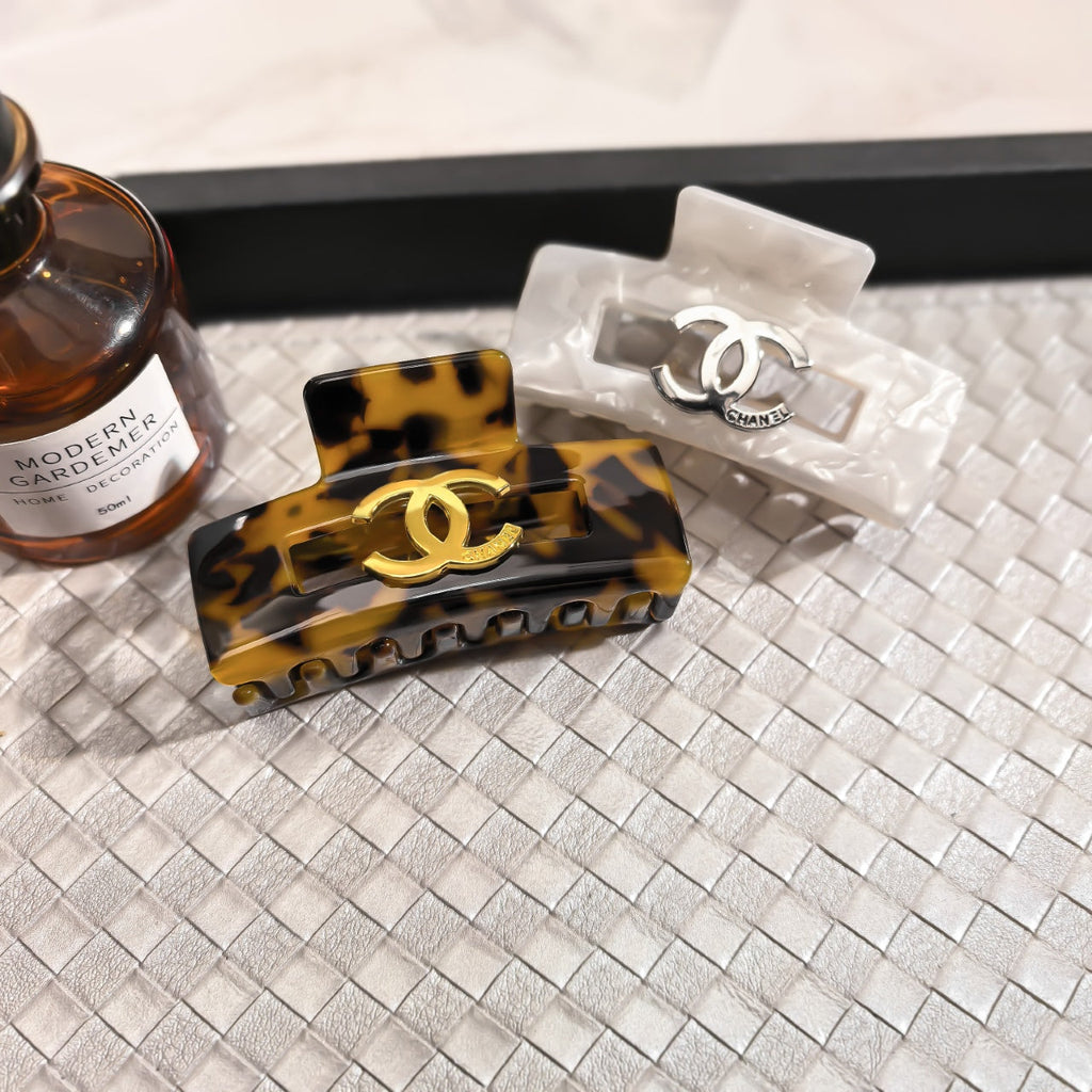 Chanel Hair Claw (3pcs Total)