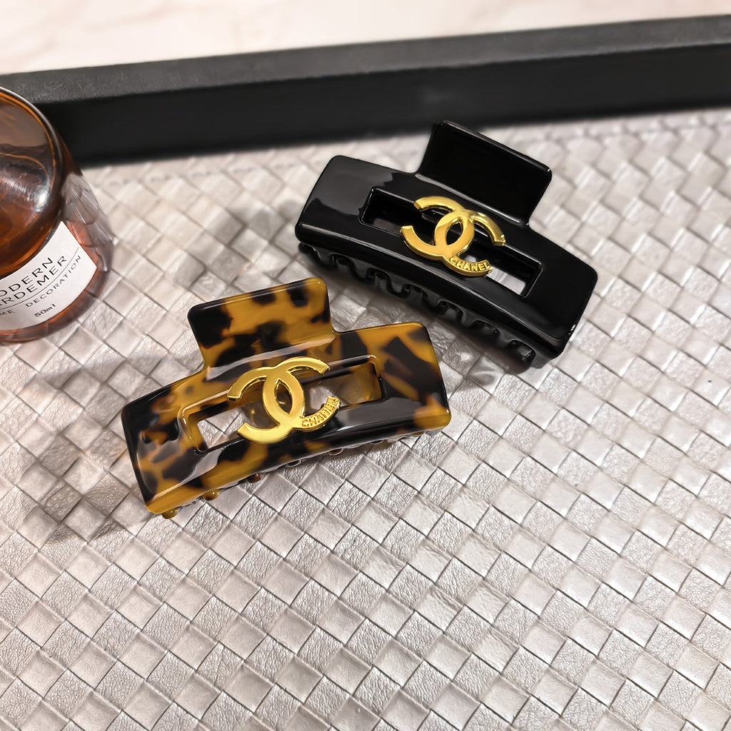 Chanel Hair Claw (3pcs Total)