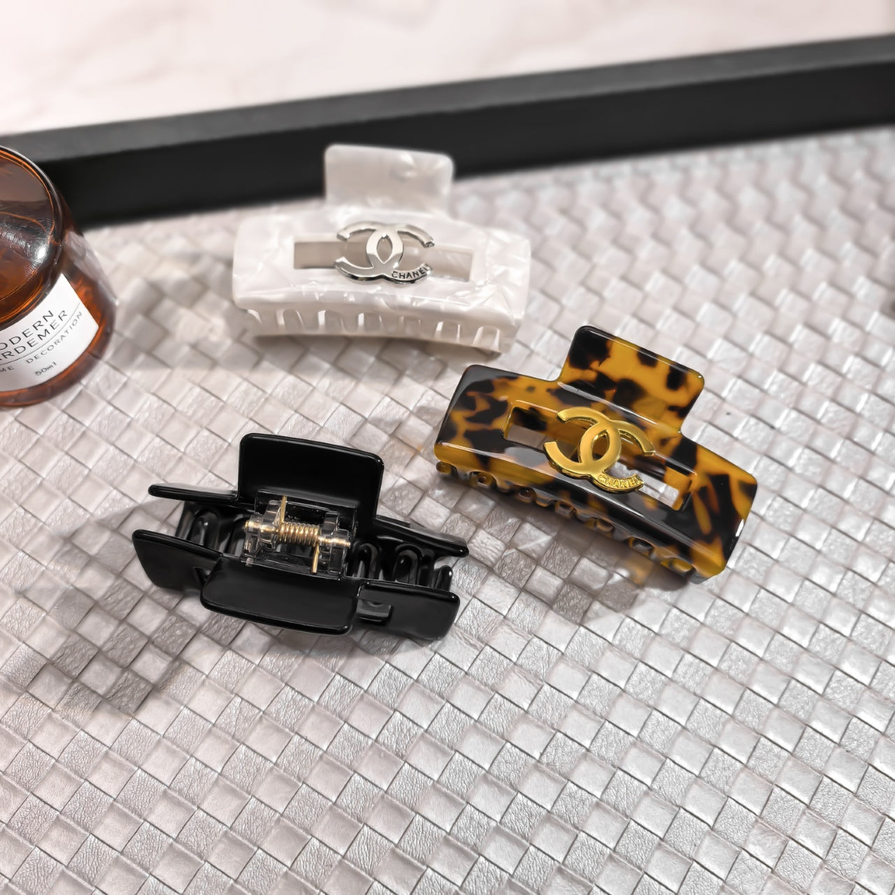 Chanel Hair Claw (3pcs Total)