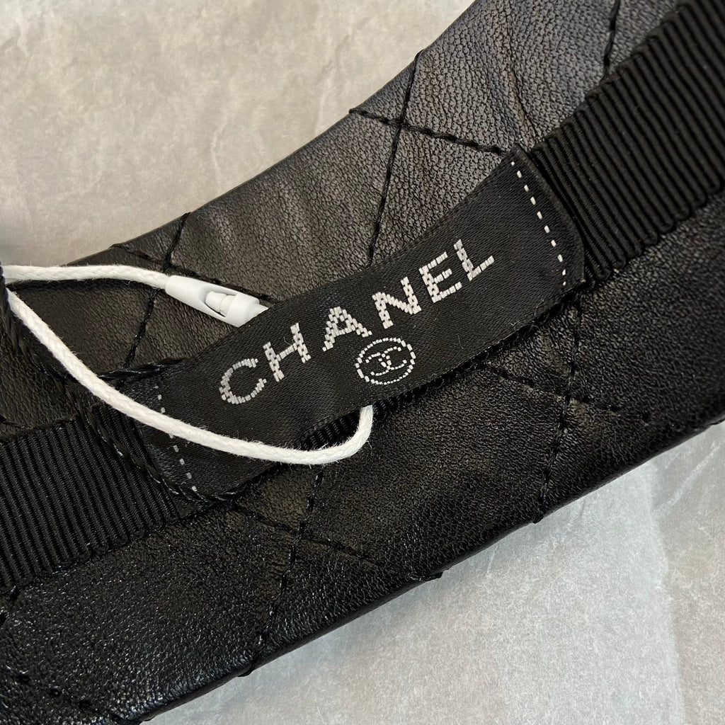 Chanel Leather Hair Band