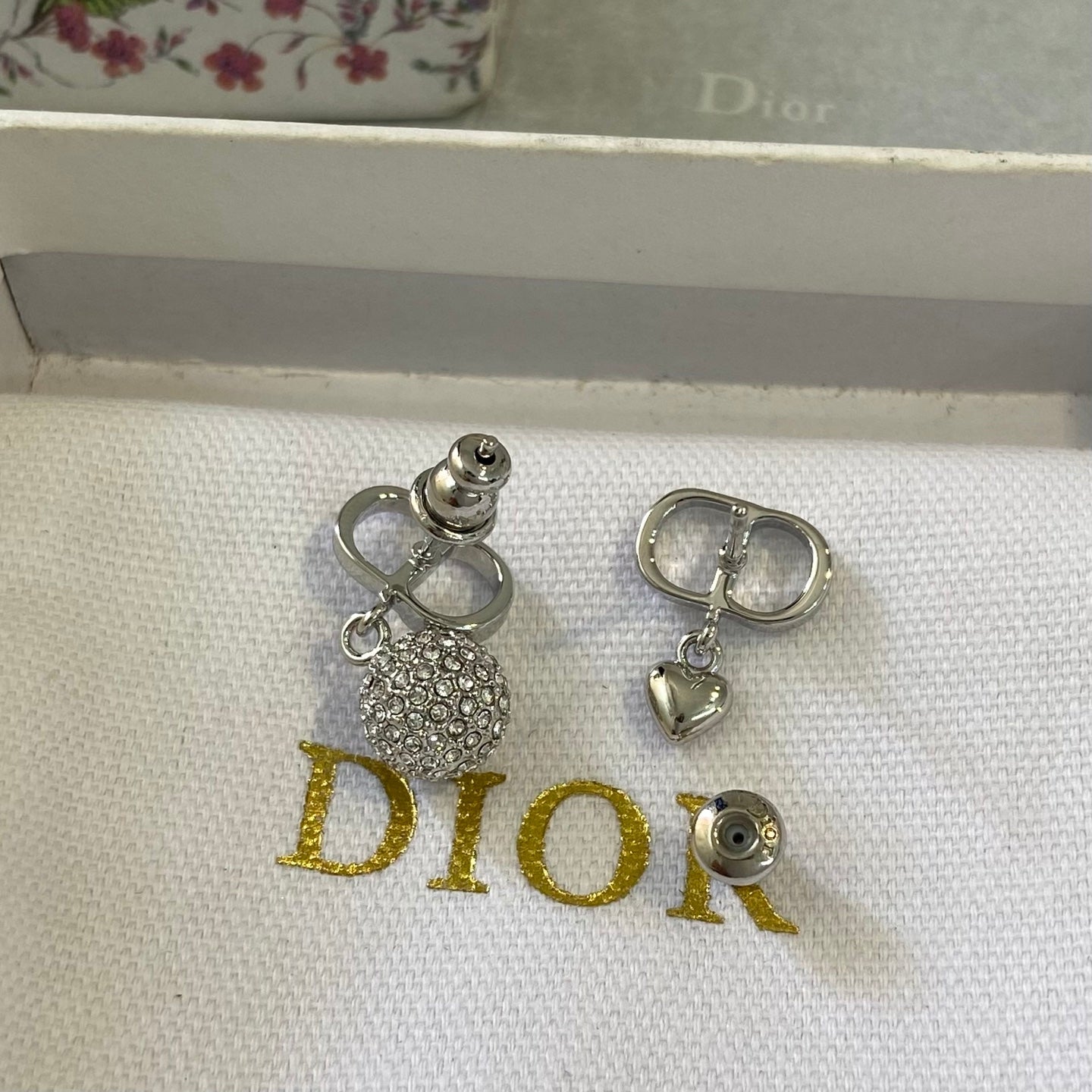 Dior Heart Earrings
