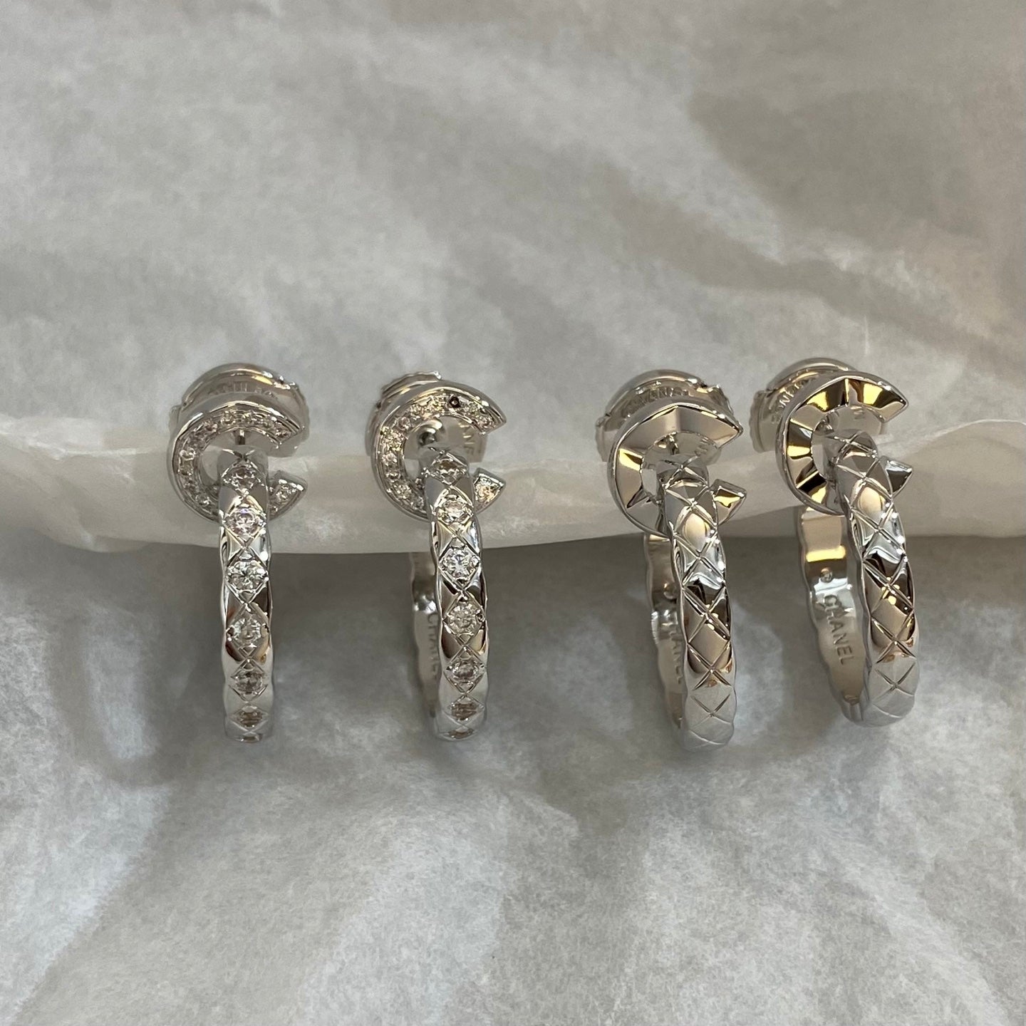 Chanel Coco Crush Earrings Hoop