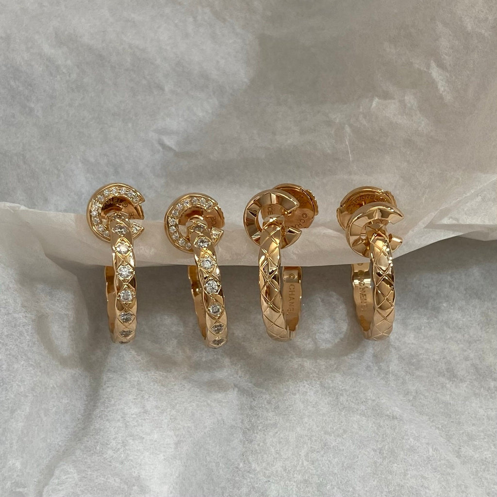 Chanel Coco Crush Earrings Hoop