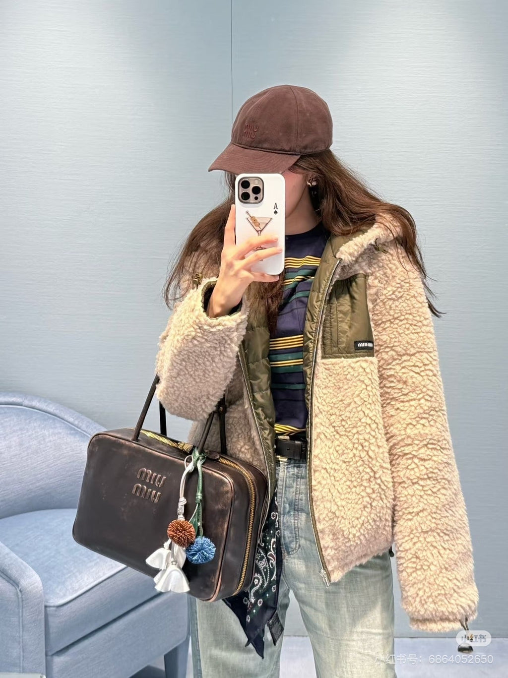 Miu Miu Flaux Coat